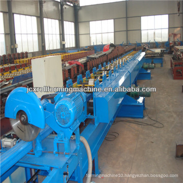 JCX-80-300mm/60-200mm-M1, Mitsubishi PLC Hydraulic Cutting Downspout pipe forming machine